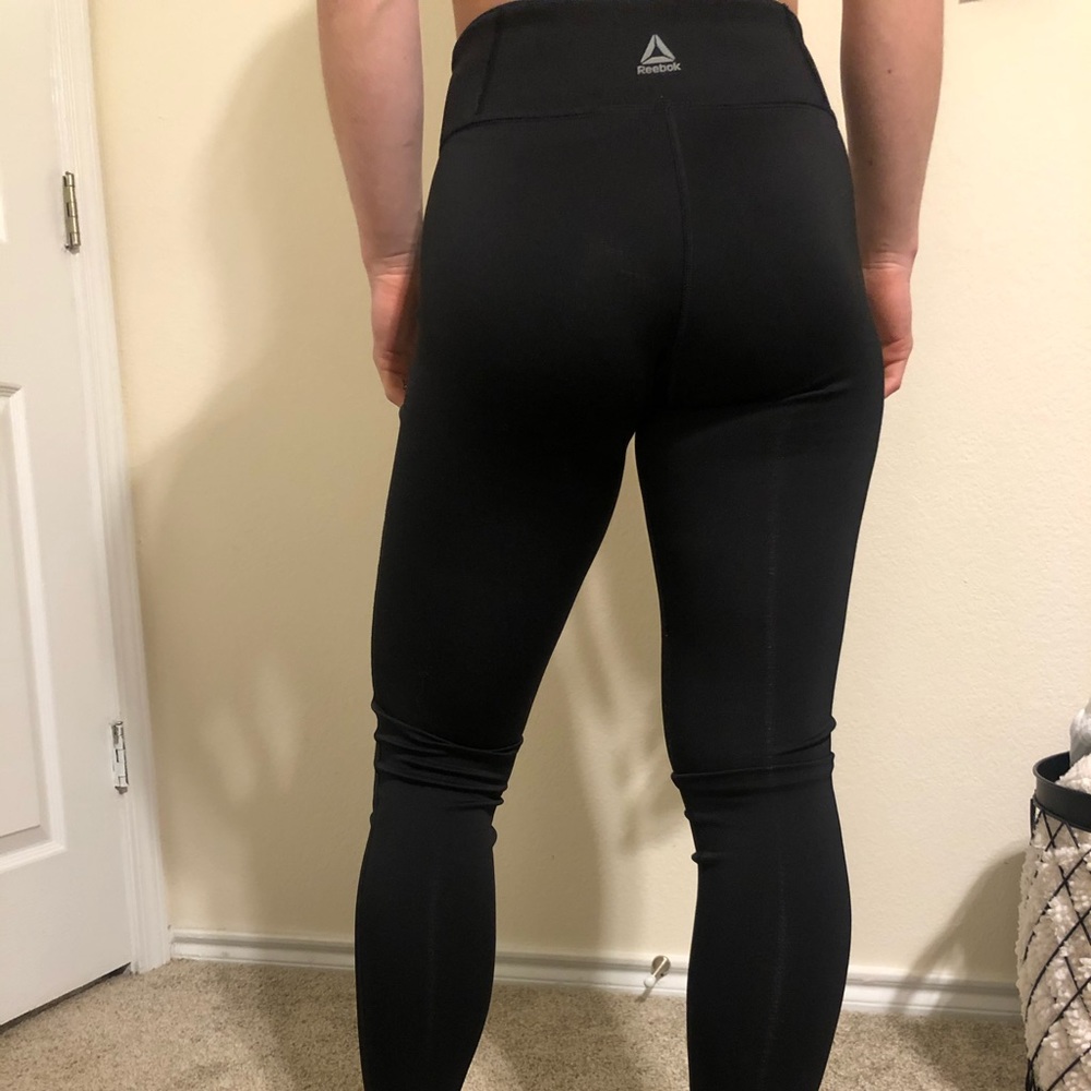 Black Reebok leggings